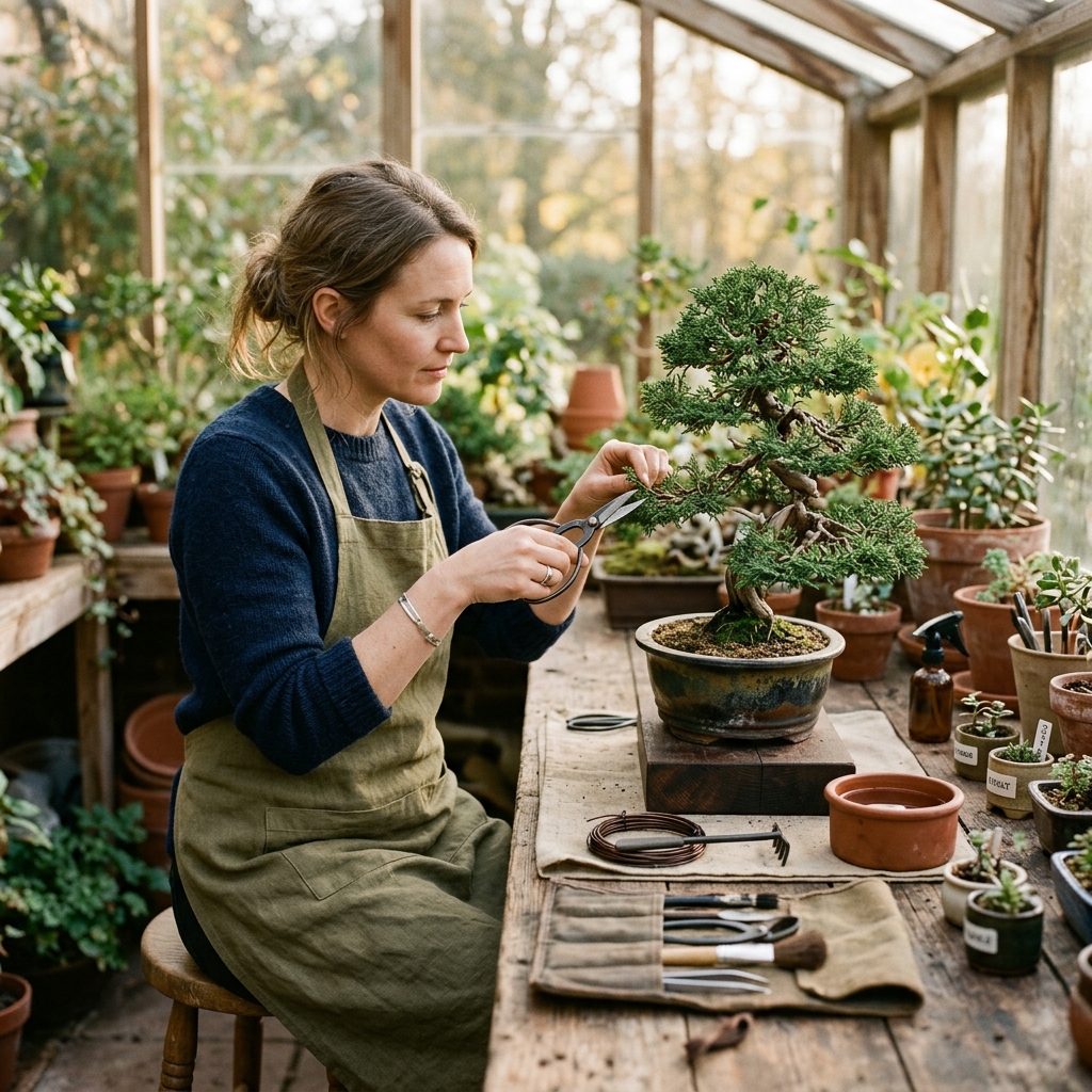 Bonsai care and maintenance
